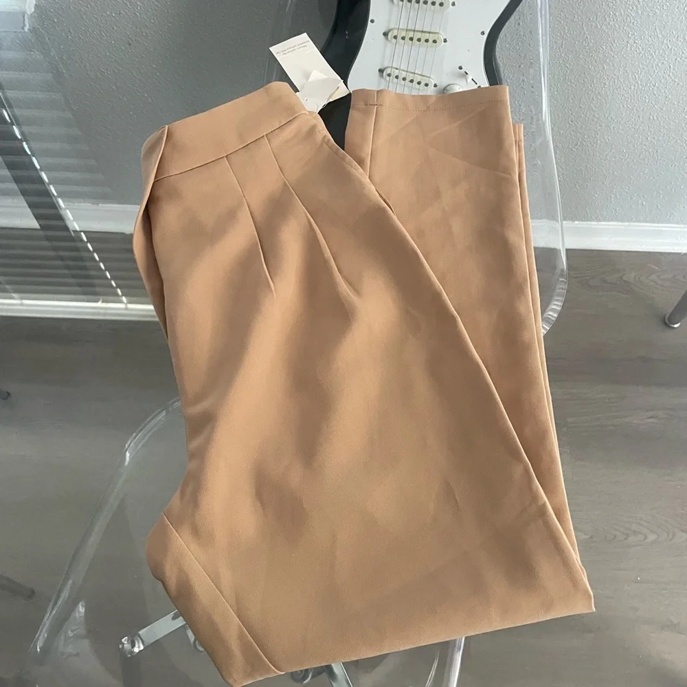 Tobi Classic Tan Women's Chinos - Picture 2 of 3